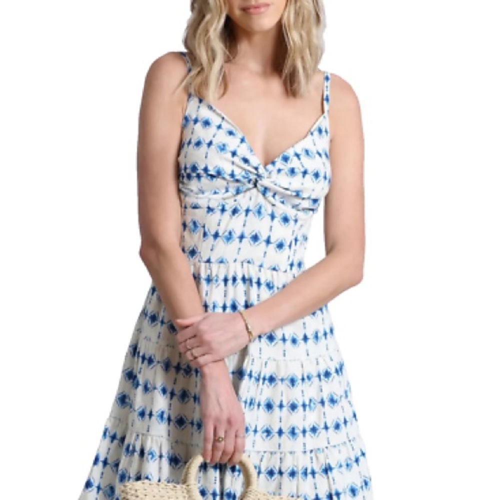 NWT Avec Les Filles Shibori Dress - Picture 4 of 16